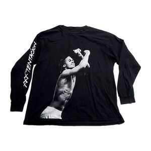 XXXtentacion Long Sleeve T-Shirt Double Sided Tee Rap Memorial EUC Hip Hop XL